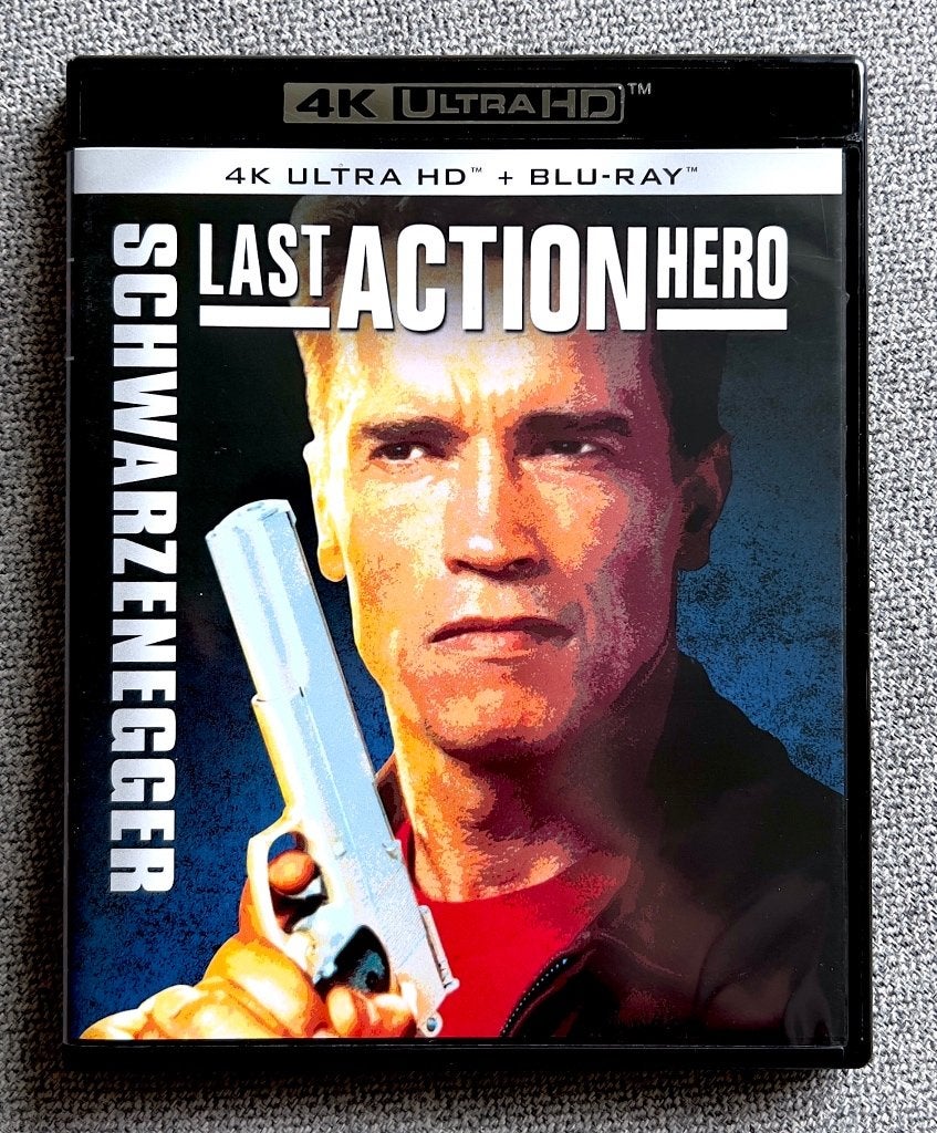 LAST ACTION HERO (Met OTNL) // 4KUHD + HD // Staat Als Nieuw, Inclusief extra's, Film, Spaans, Ophalen of Verzenden