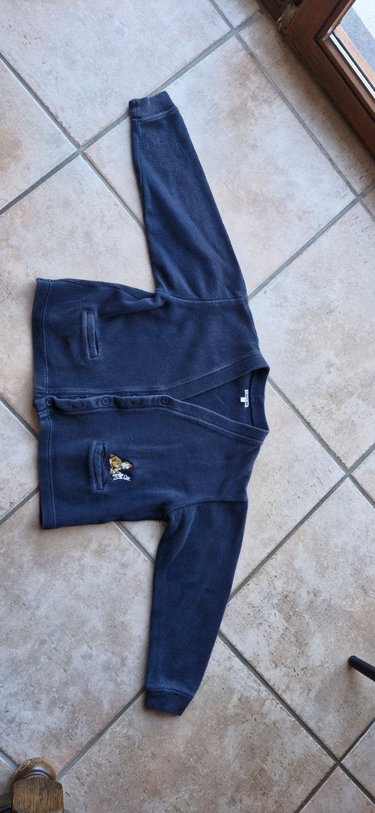 Cardigan TINTIN 10 ans et 12 ans, Enlèvement