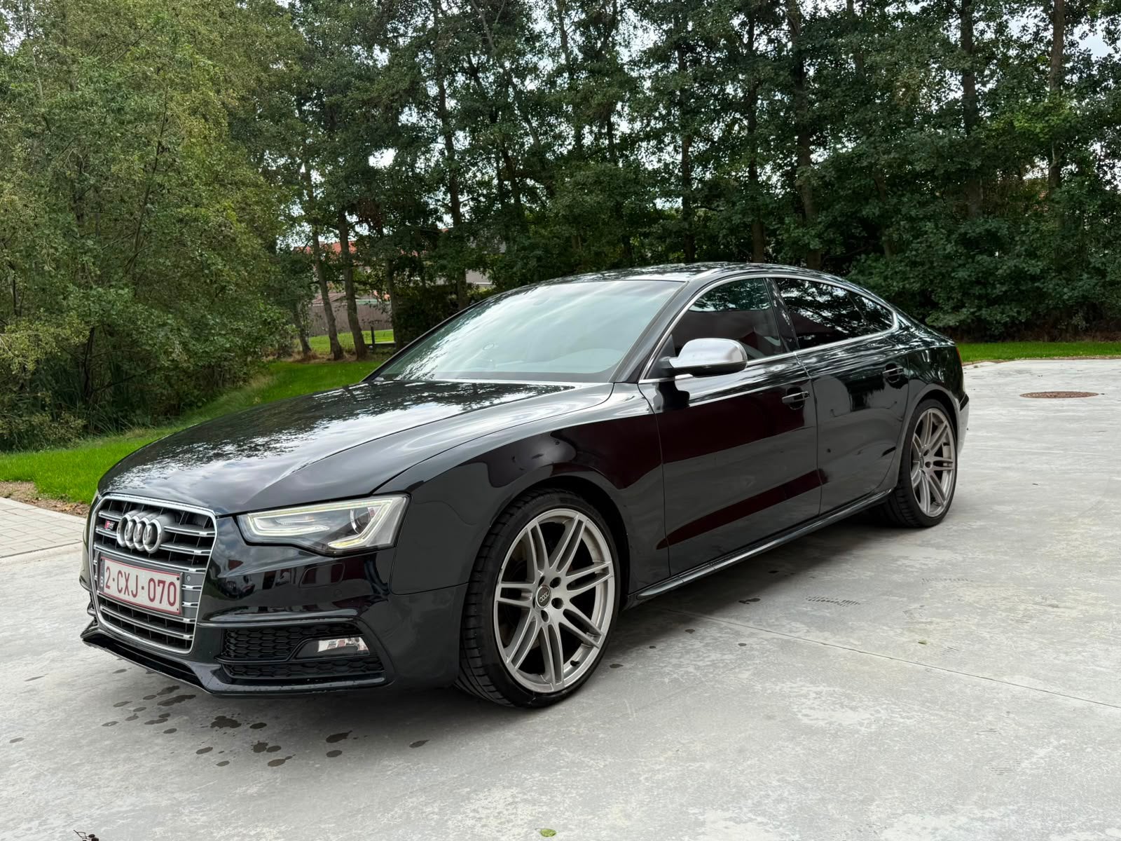 Audi S5 2012 164xxxkm, Autos, Euro 5, Achat, Carnet d'entretien, Noir
