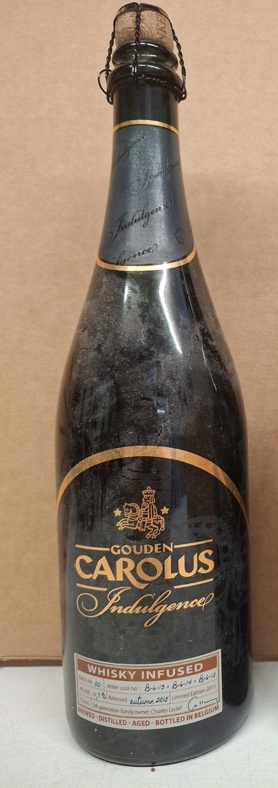 Gouden Carolus Indulgence batch 1 Whiskey Infused, Enlèvement ou Envoi