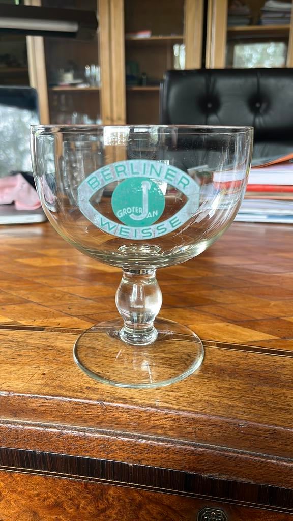 Brasserie bière verre Berliner weisse Groter Jan 0,3l, Enlèvement ou Envoi