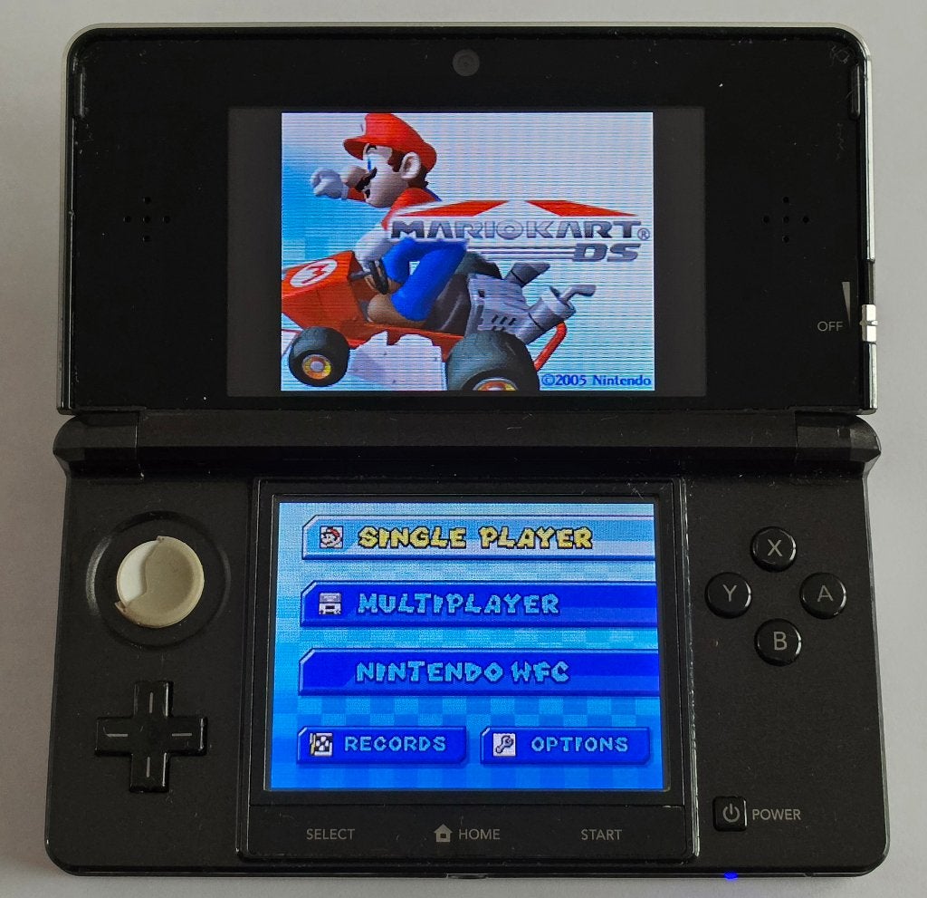 Nintendo 3DS Console Met Kaartje, Games en Spelcomputers, Zwart, Ophalen of Verzenden, 3DS, Gebruikt