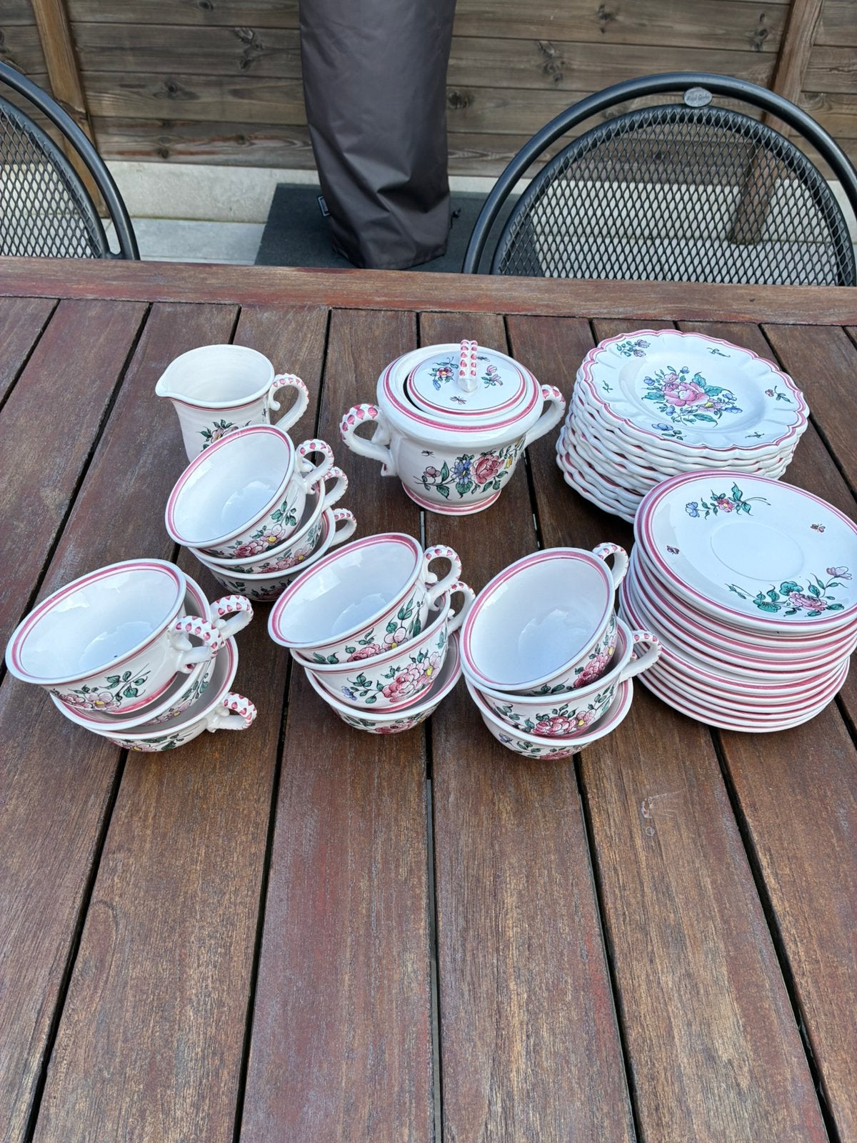 Service de petit déjeuner, Enlèvement