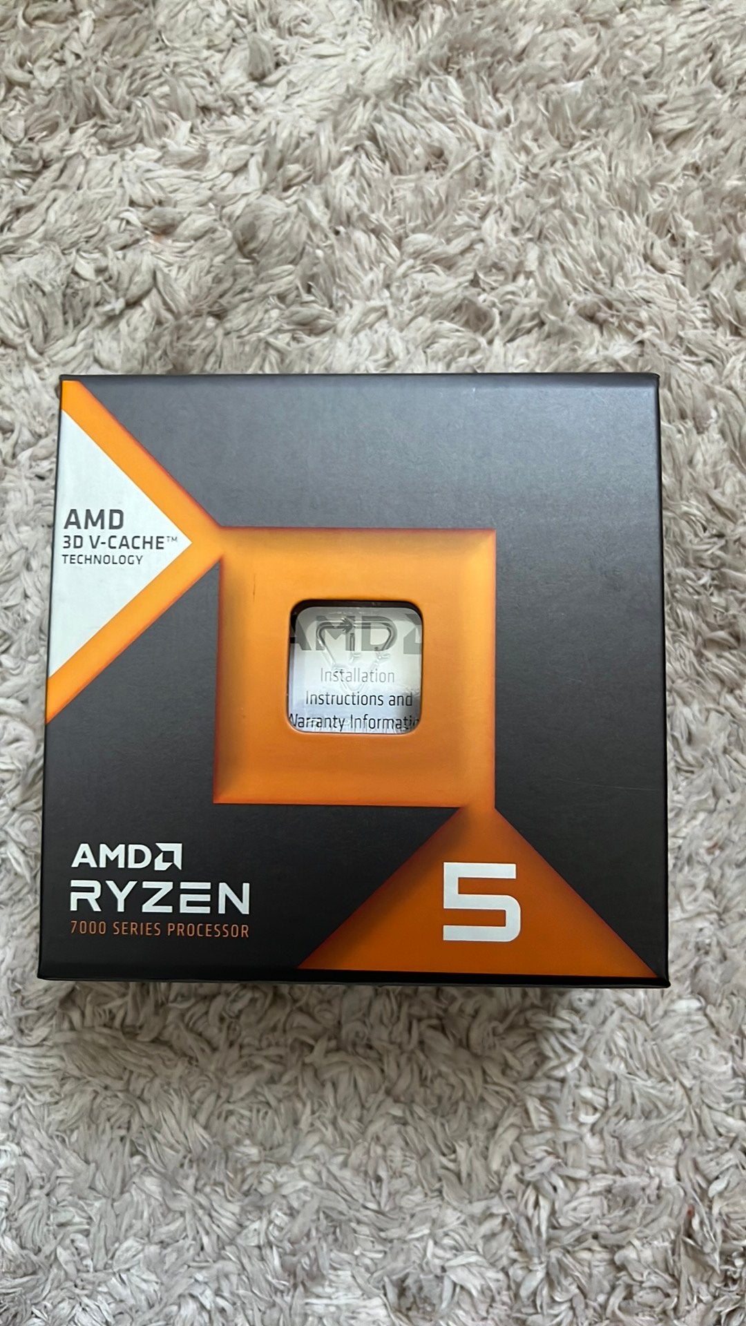Amd r5 7600x3d, Computers en Software, Processors, Ophalen of Verzenden, Zo goed als nieuw, 6-core, 4 Ghz of meer