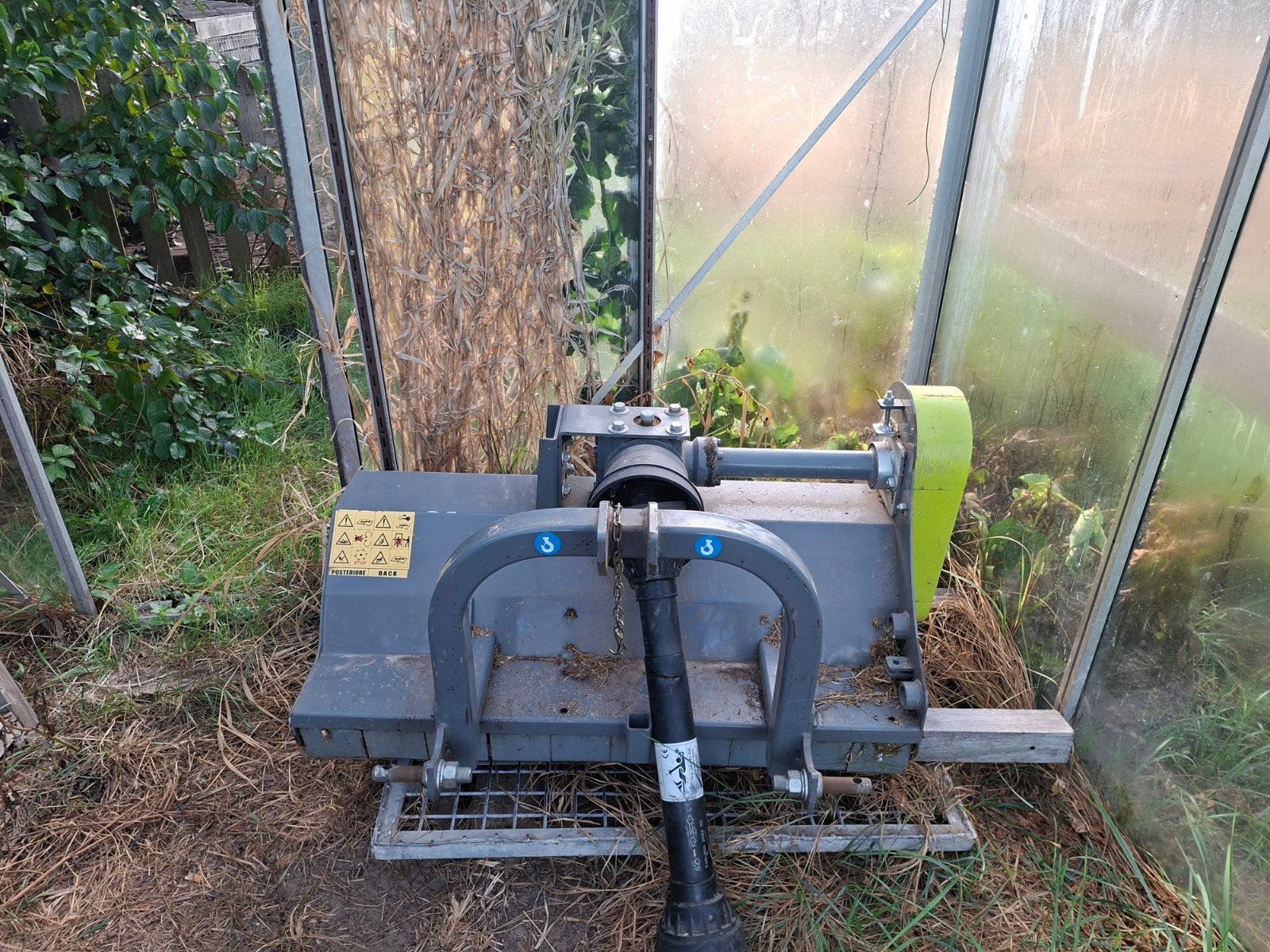 faucheuse à fléaux, Enlèvement, Comme neuf