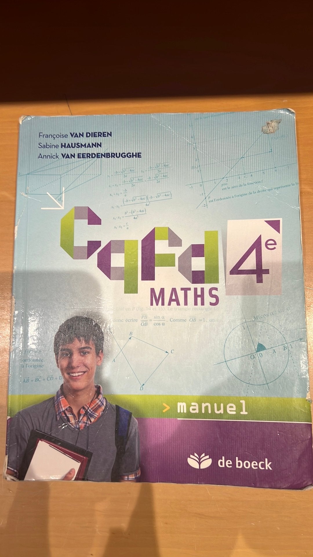 CQFD 4, Livres, Livres scolaires, Enlèvement ou Envoi, Comme neuf
