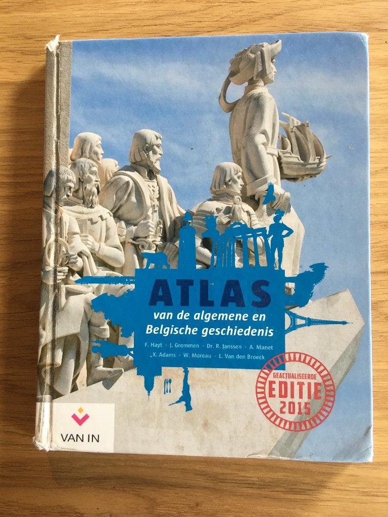 Schoolboek Atlas van de algemene en Belgische geschiedenis, Boeken, Gelezen, ASO, Geschiedenis, Ophalen of Verzenden