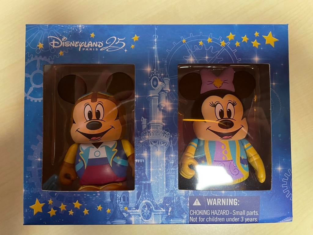 Disneyland Paris 25 vinylmation - Mickey & Minnie, Ophalen of Verzenden, Zo goed als nieuw