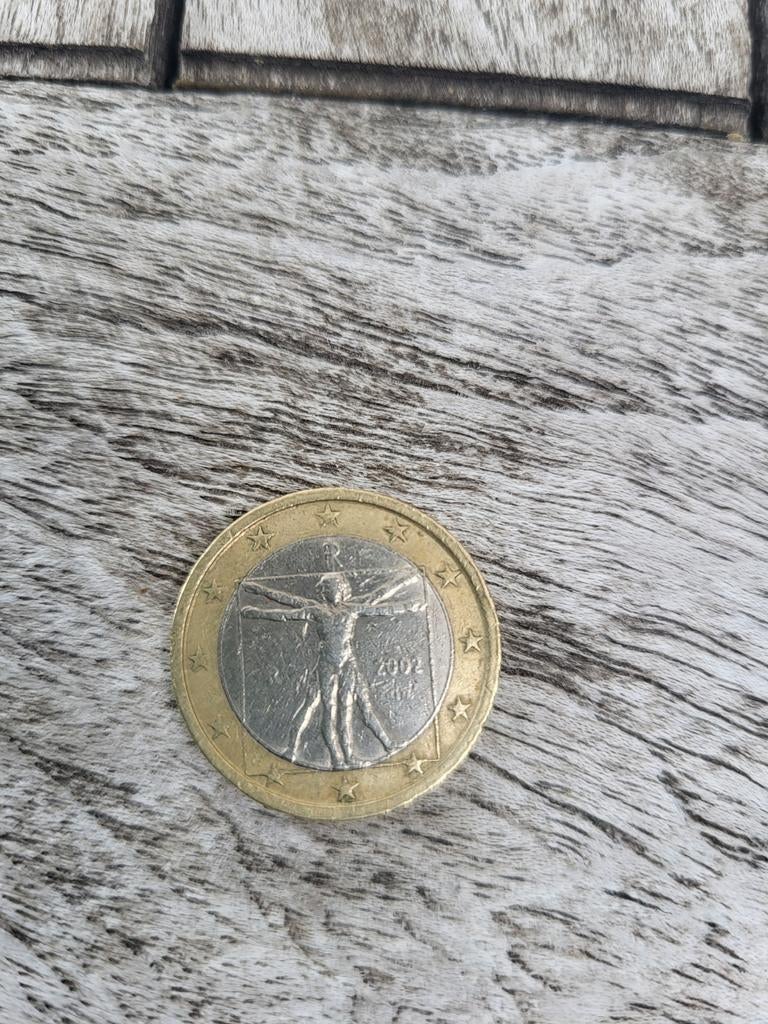 Pièce de 1 euro en Italie : 2002, Enlèvement ou Envoi, Italie, 1 euro