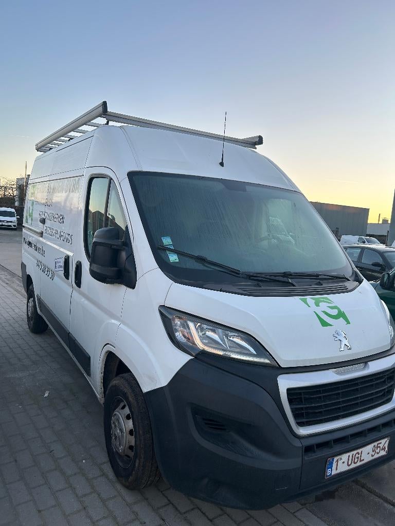 peugeot boxer 2.0 hdi l2h2 motor defect handelaar / export, Auto's, Peugeot, Voorwielaandrijving, Stof, 4 cilinders, Wit