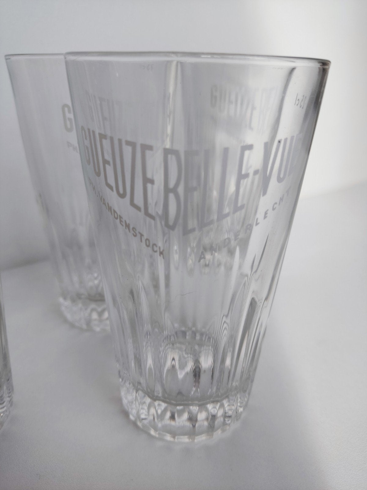 set van 4 Gueuze Belle vue 25cl Ph. Vandenstock, Ophalen