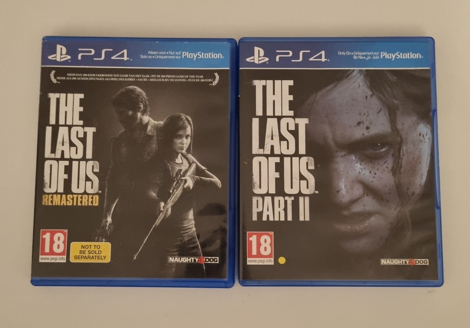 The Last of US, geremasterd en deel 2, Games en Spelcomputers, Games | Sony PlayStation 4, Ophalen