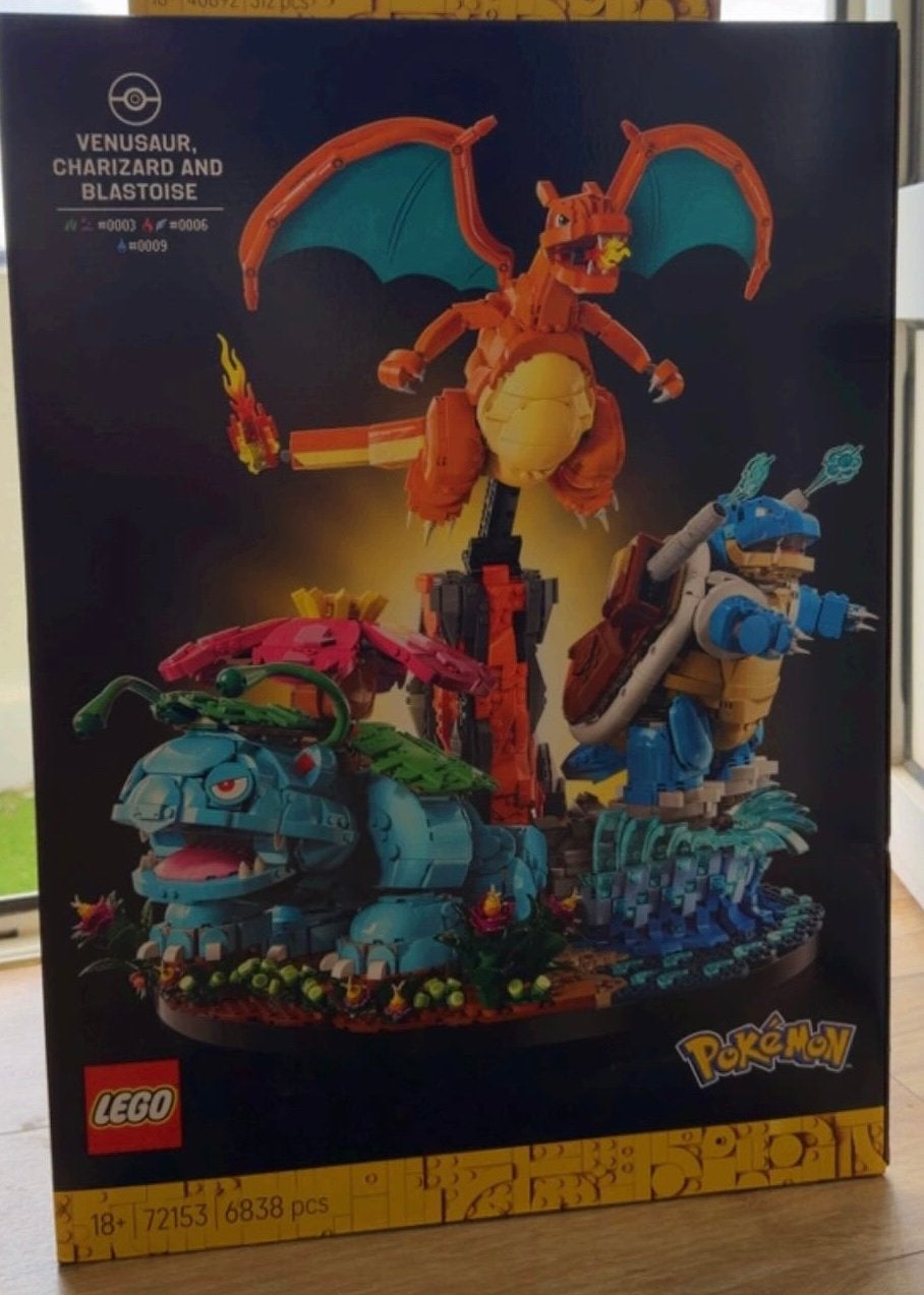 Pokemon lego set nooit geopend, Ophalen of Verzenden, Zo goed als nieuw