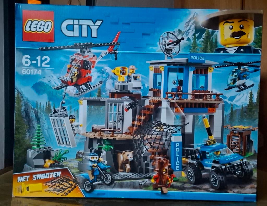 LEGO CITY set 60174 politiekantoor op de berg, Kinderen en Baby's, Speelgoed | Duplo en Lego, Ophalen of Verzenden, Lego