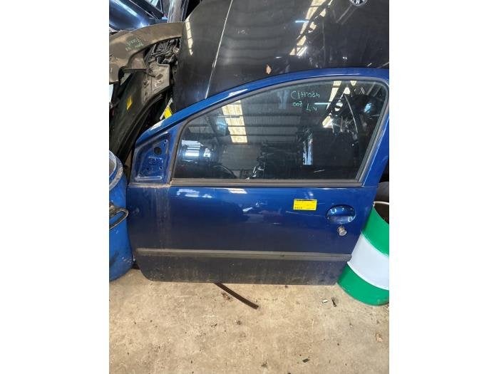 Portière 4portes avant gauche d'un Citroen C1, -, 3 mois de garantie, Utilisé, Porte