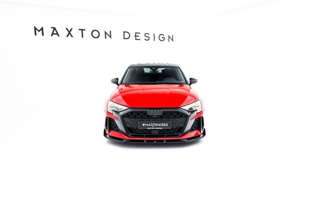 Maxton Design Audi RS3 Sedan 8Y Facelift Splitter Spoiler V3, Verzenden