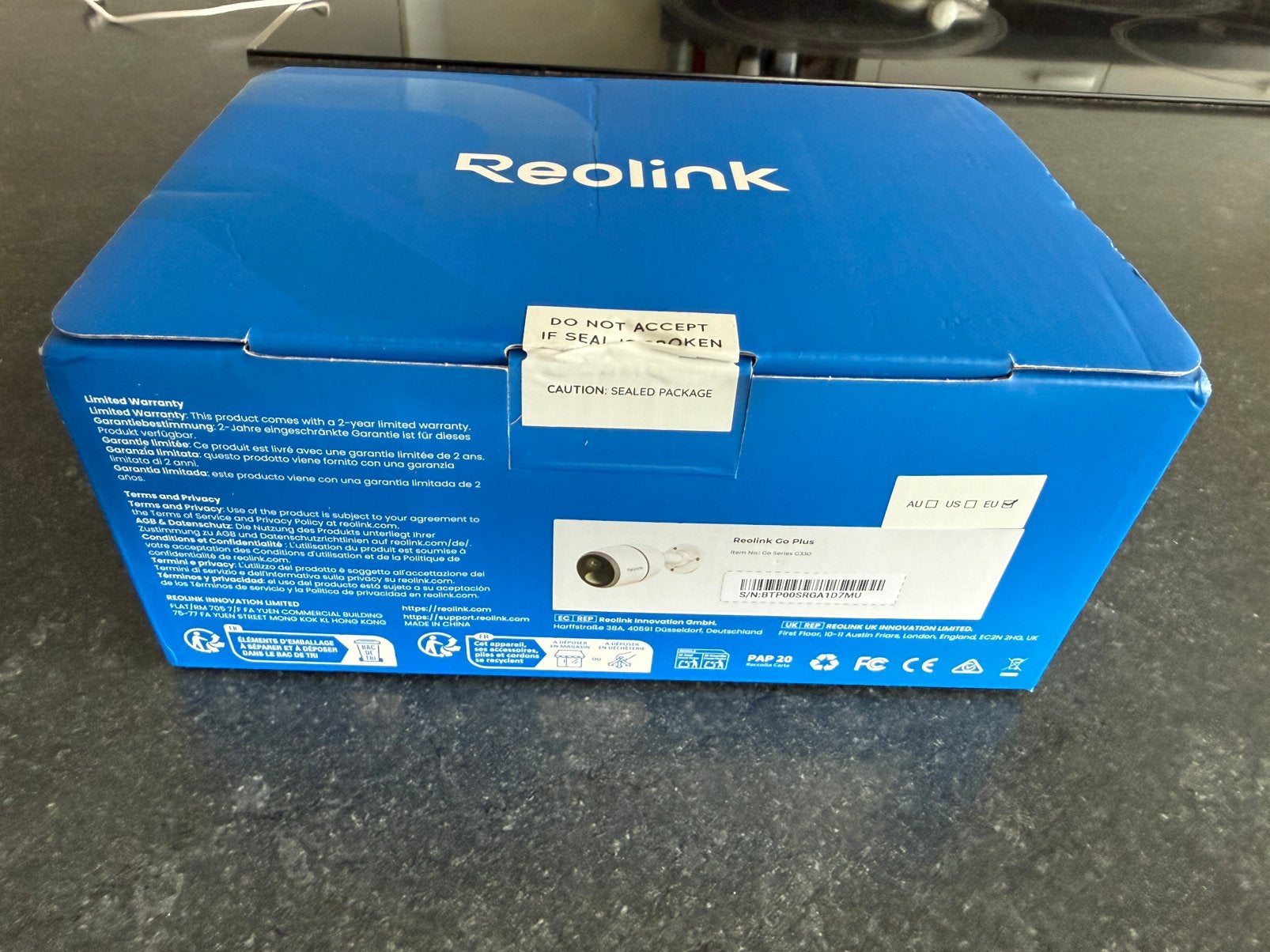Reolink Go Plus NIEUW IN DOOS, Audio, Tv en Foto, Videobewaking, Zo goed als nieuw, Ophalen of Verzenden