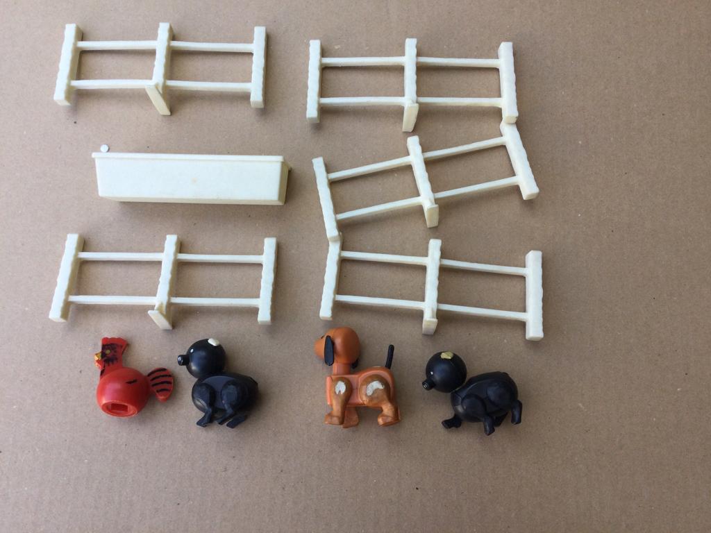Fisher price retro – dieren + hek, Kinderen en Baby's, Speelgoed | Fisher-Price, Ophalen of Verzenden, Overige typen
