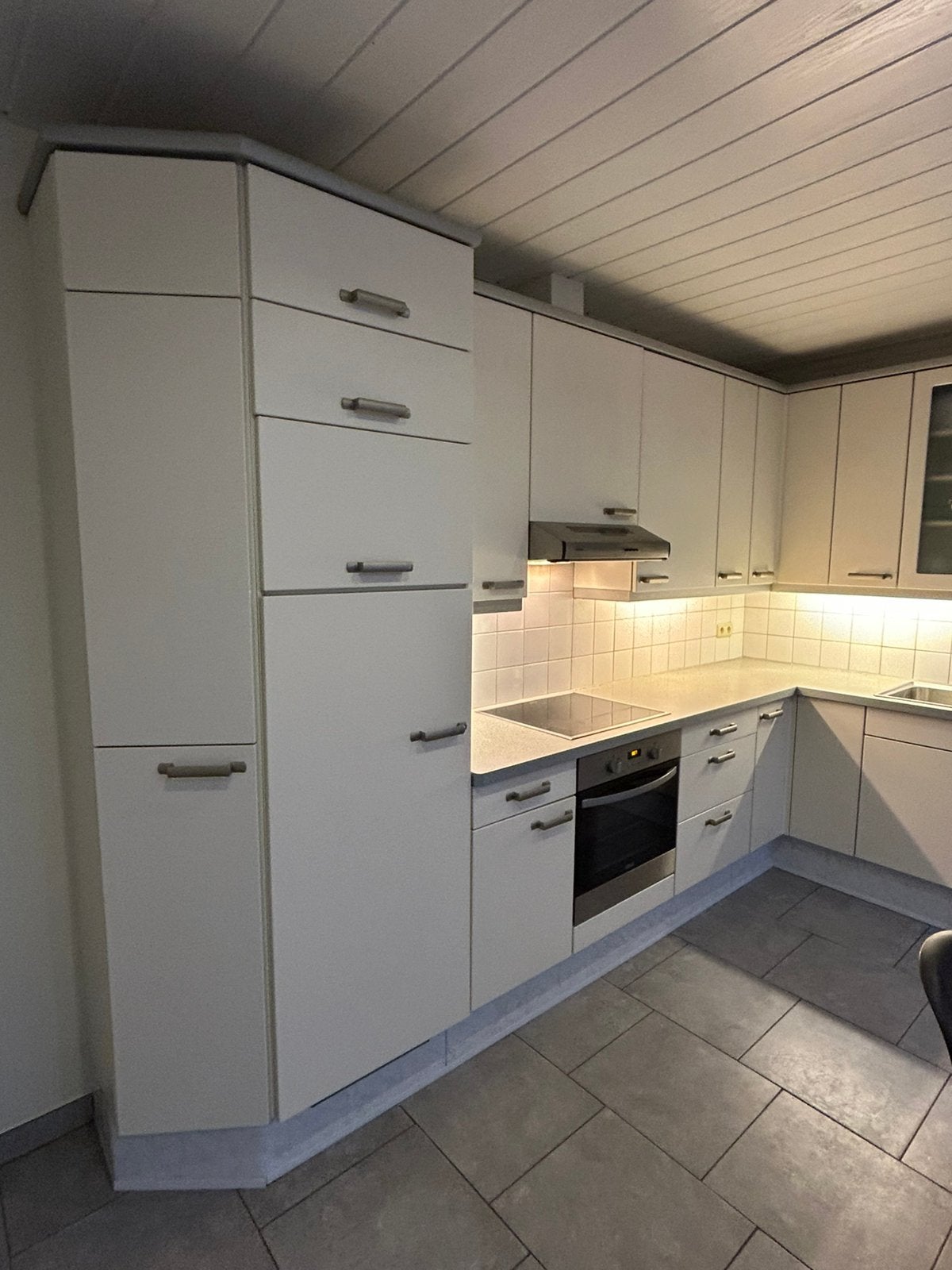 Complete keuken incl inbouwtoestellen, Huis en Inrichting, Ophalen, Gebruikt, Overige materialen, Hoekkeuken