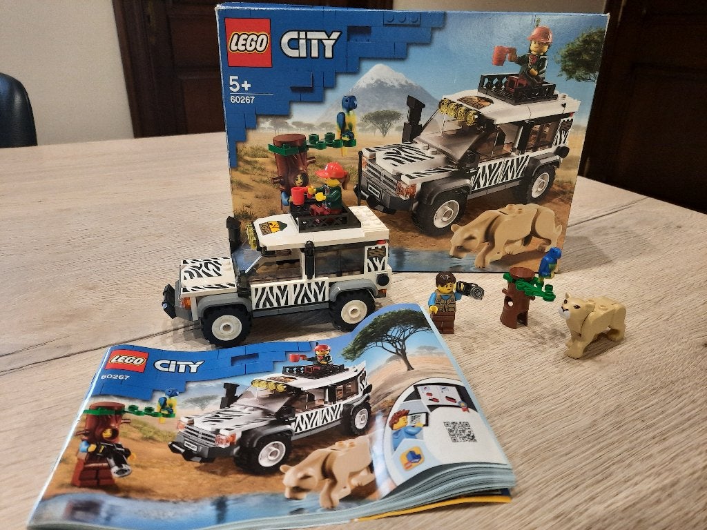 lego city 60267 ( safari jeep )., Kinderen en Baby's, Speelgoed | Duplo en Lego, Ophalen, Zo goed als nieuw, Lego, City
