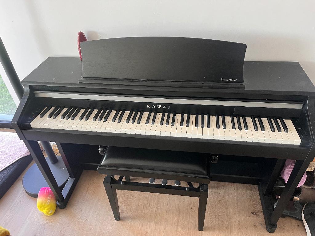 Kawai CA15 digitale piano – zo goed als nieuw –, Muziek en Instrumenten, Ophalen, Zwart, Digitaal, Zo goed als nieuw