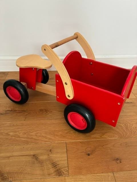Bakfiets - Road Star - Rood - New Classic Toys, Kinderen en Baby's, Ophalen, Gebruikt, Overige typen