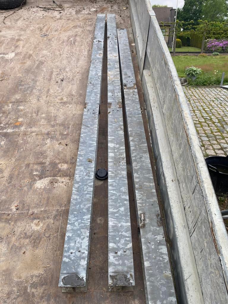 Poetrellen galva, Doe-het-zelf en Bouw, Metalen, Ophalen, Zo goed als nieuw