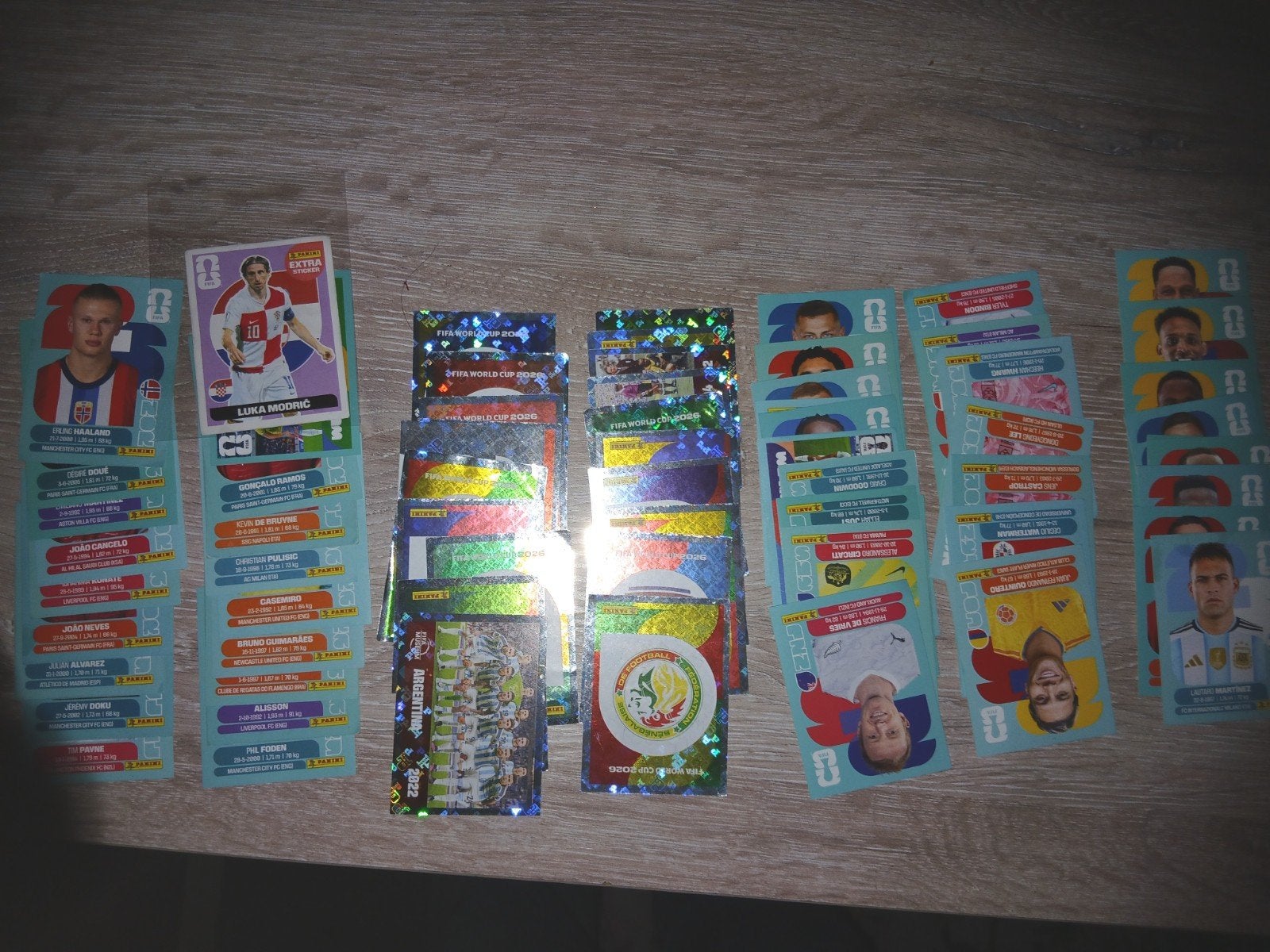 Supper zeldzaame panini stickers wk 26 blikies normale plus, Verzenden, Zo goed als nieuw, Meerdere stickers