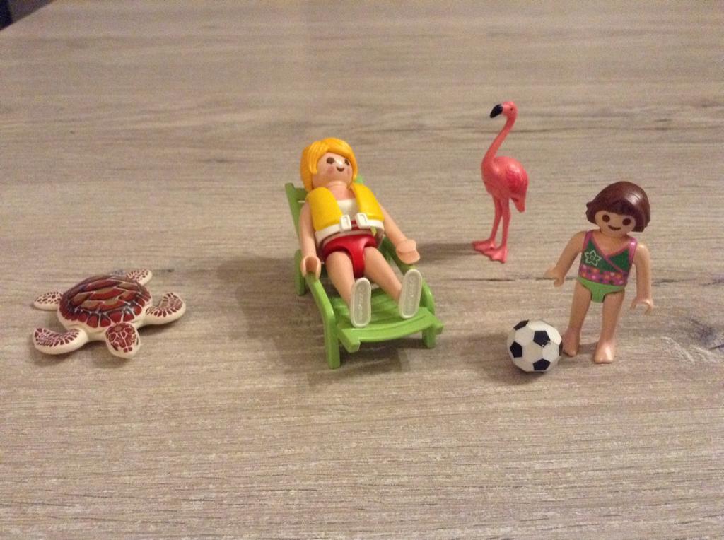 Playmobil strandspeelset, Kinderen en Baby's, Speelgoed | Playmobil, Gebruikt, Ophalen of Verzenden