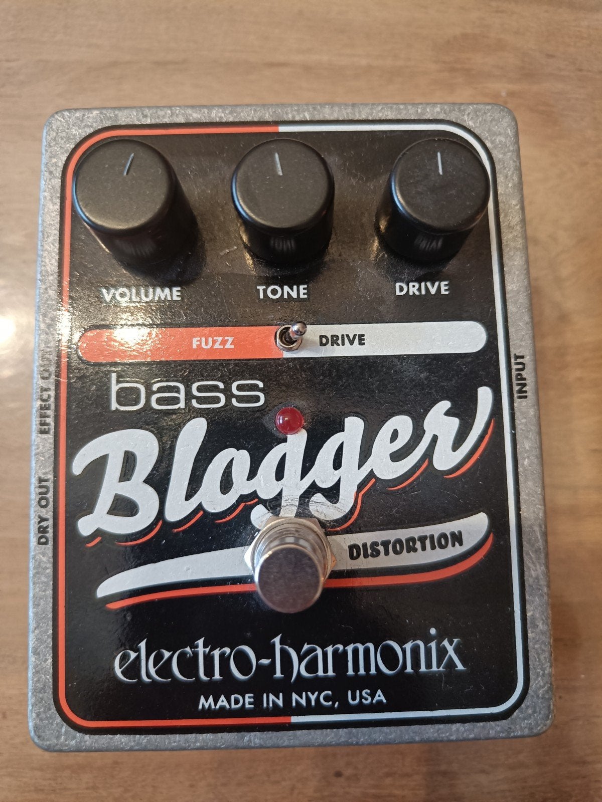 Ehx Electro-harmonix Bass Blogger Distortion (fuzz/drive), Enlèvement ou Envoi, Comme neuf, Distortion, Overdrive ou Fuzz