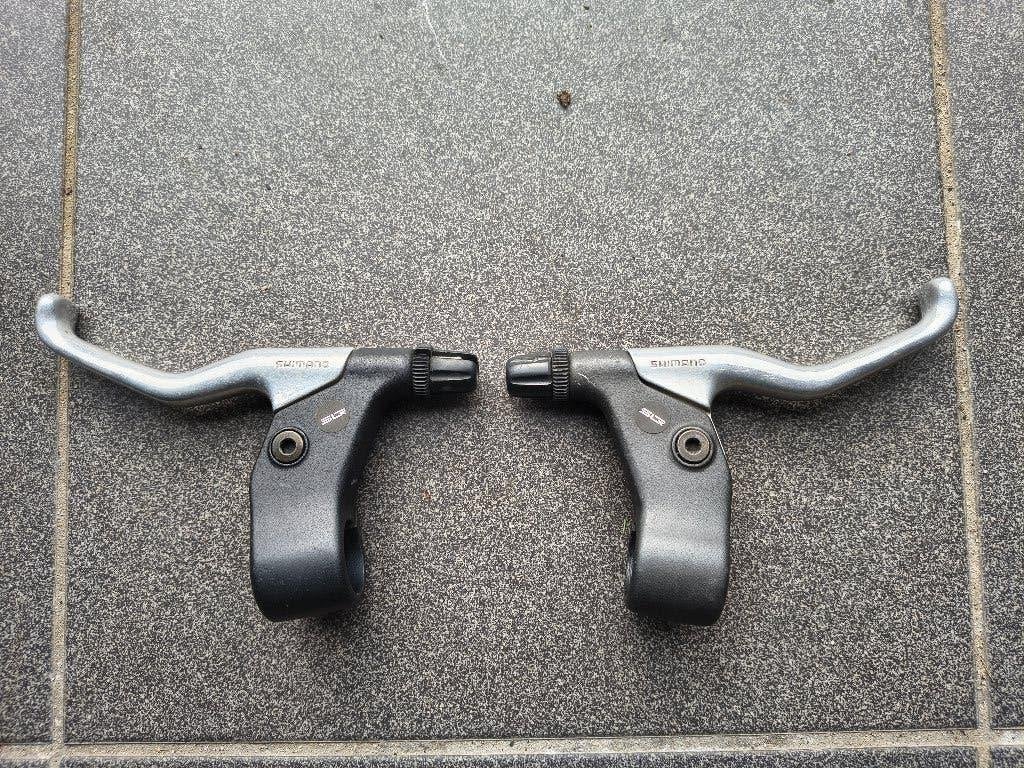 Shimano remhendels, Vélos & Vélomoteurs, Enlèvement ou Envoi, Utilisé, Autres types, Aluminium