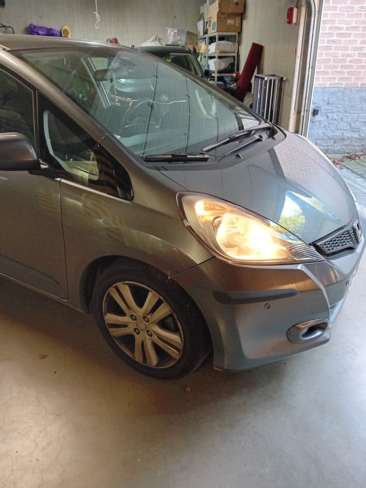 Honda Jazz full option, Auto's, Euro 5, Particulier, Zilver of Grijs, Jazz