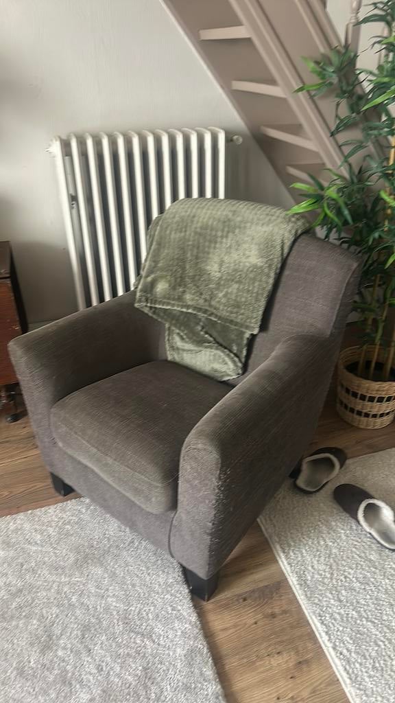 1 persoon zetel (gebruikt), Huis en Inrichting, Fauteuils, Ophalen, Zo goed als nieuw