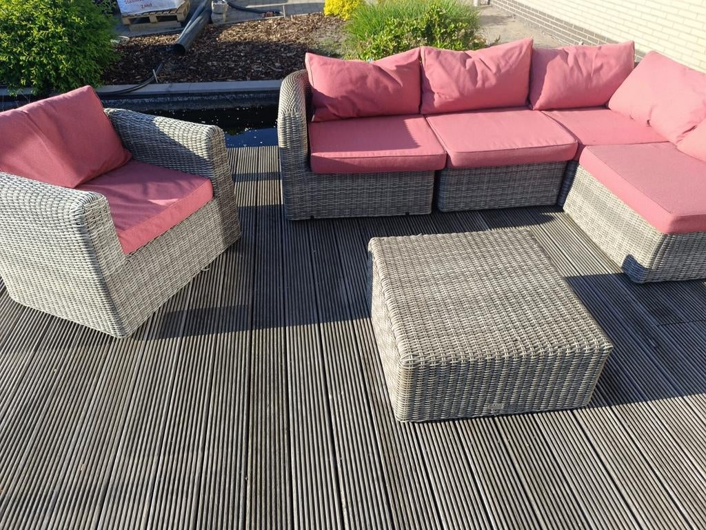 Lounge, Tuin en Terras, Ophalen, Gebruikt, Loungeset