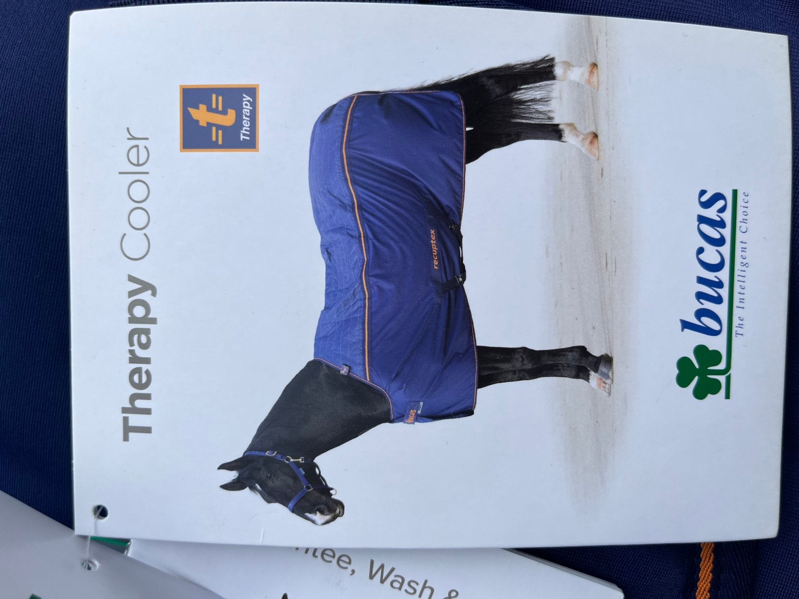 Bucas therapy cooler deken 185, Dieren en Toebehoren, Paarden en Pony's | Dekens en Dekjes, Ophalen, Zo goed als nieuw, Deken
