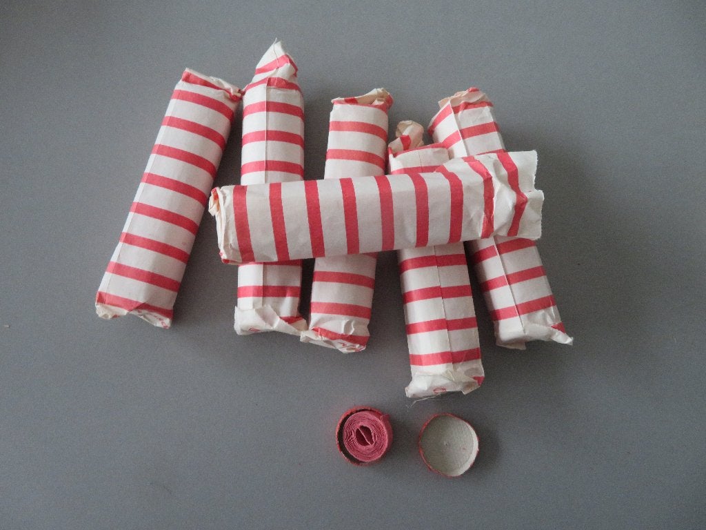 zes rolletjes knallers voor speelgoed geweer pistolen, Ophalen of Verzenden, Zo goed als nieuw