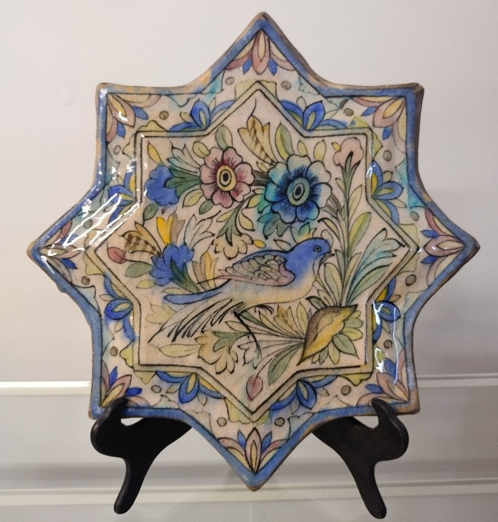 Perzische Kashan stertegel, Ophalen of Verzenden