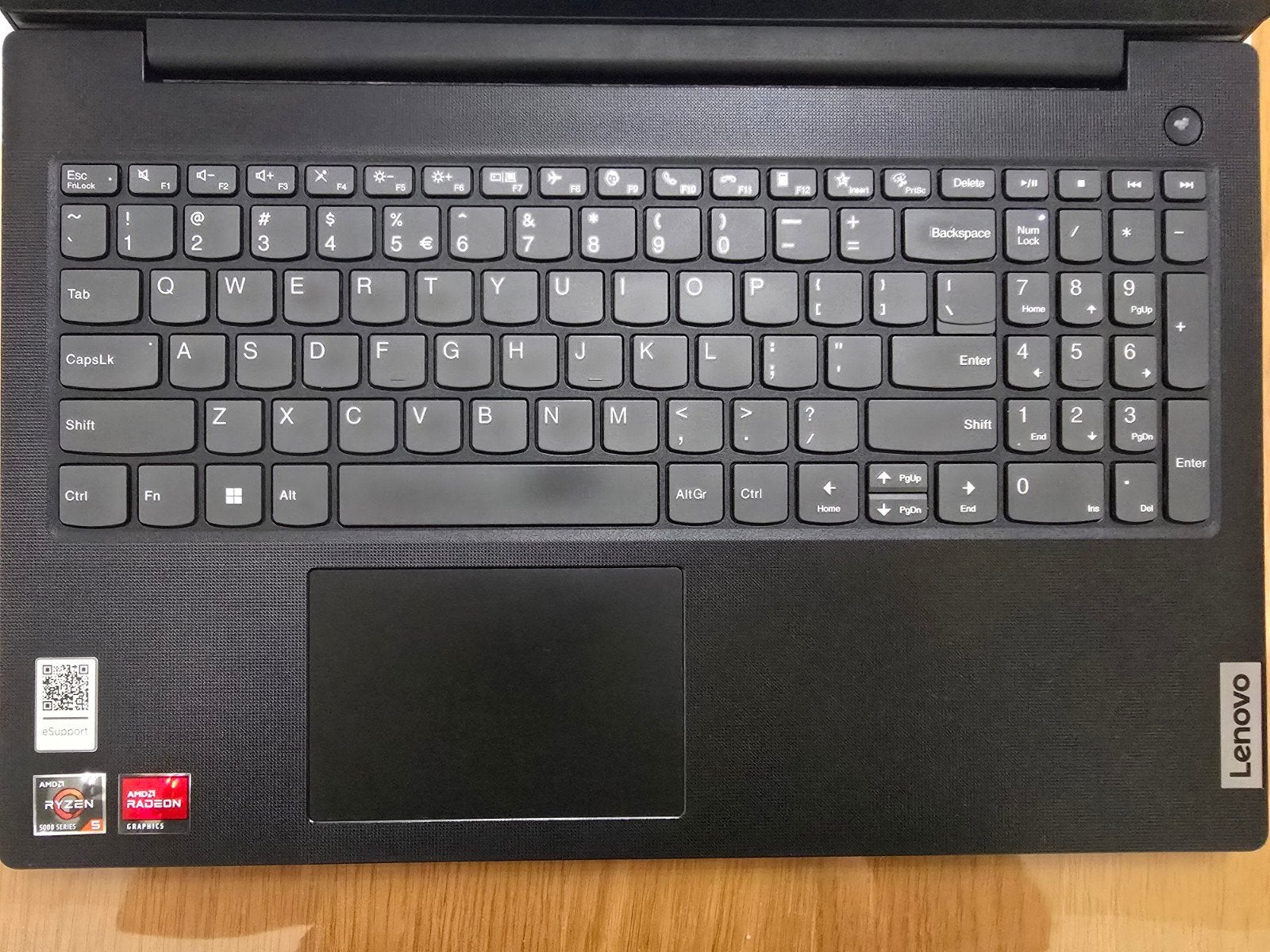 Lenovo Ryzen 5-laptop, 256 GB, Ryzen 5 5500u, 8 GB, Ophalen of Verzenden