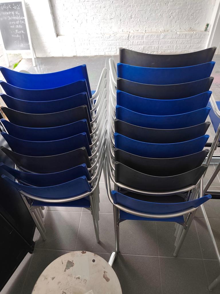 Lot stoelen, Tuin en Terras, Tuinstoelen, Ophalen