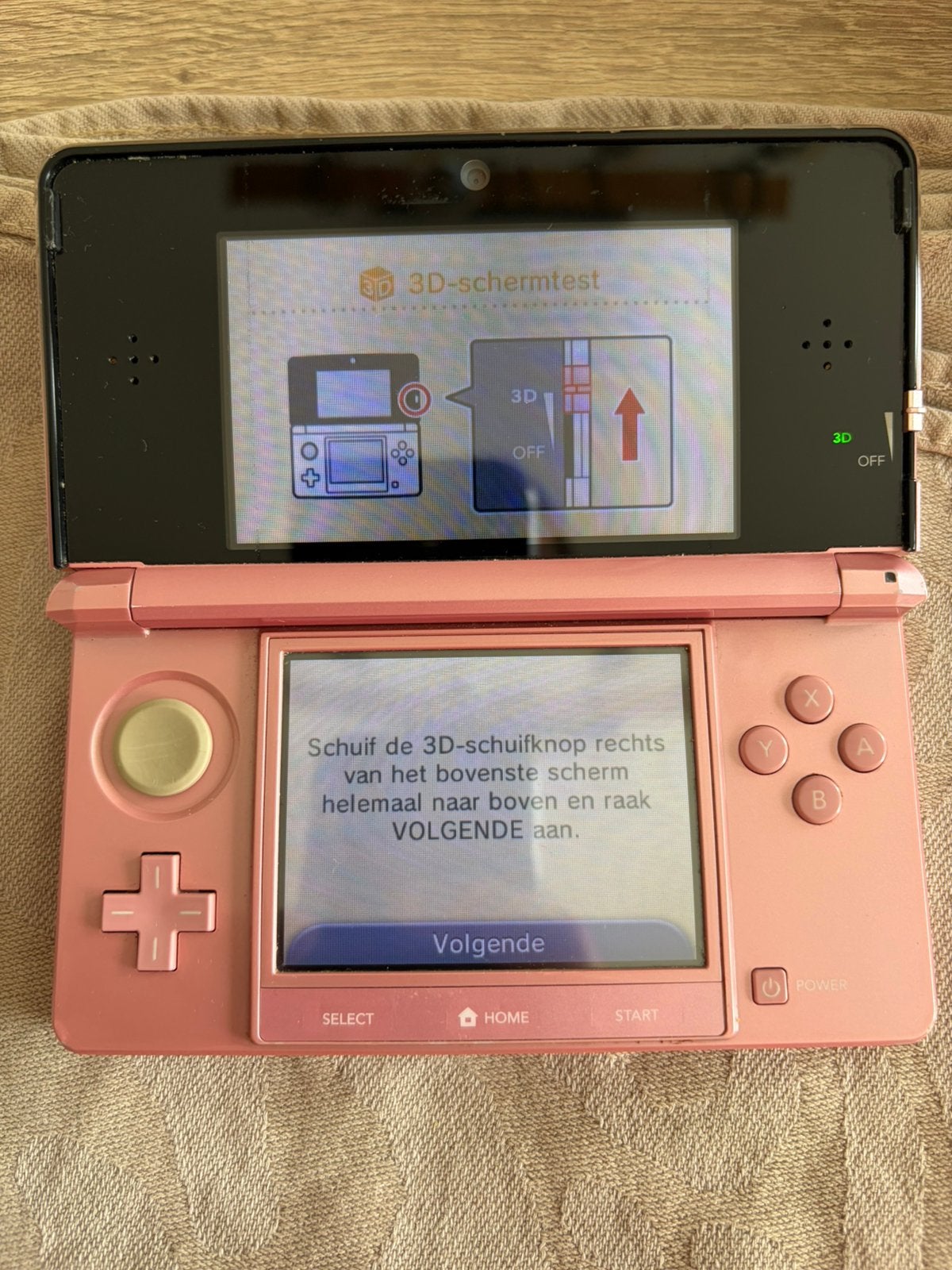 3DS rose, Enlèvement ou Envoi, Comme neuf, Rose, 3DS