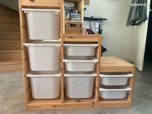 Twee Ikea Trofast trapmeubels om weg te geven, Ophalen, Gebruikt, Scandinave