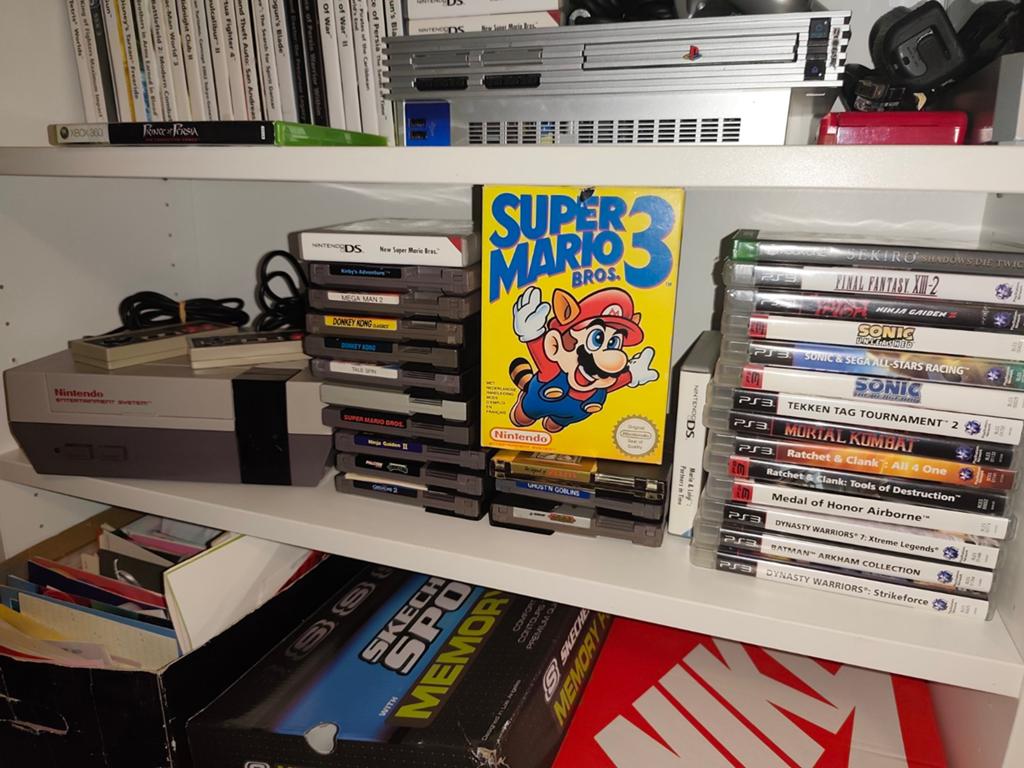 Lot retro games, Ophalen