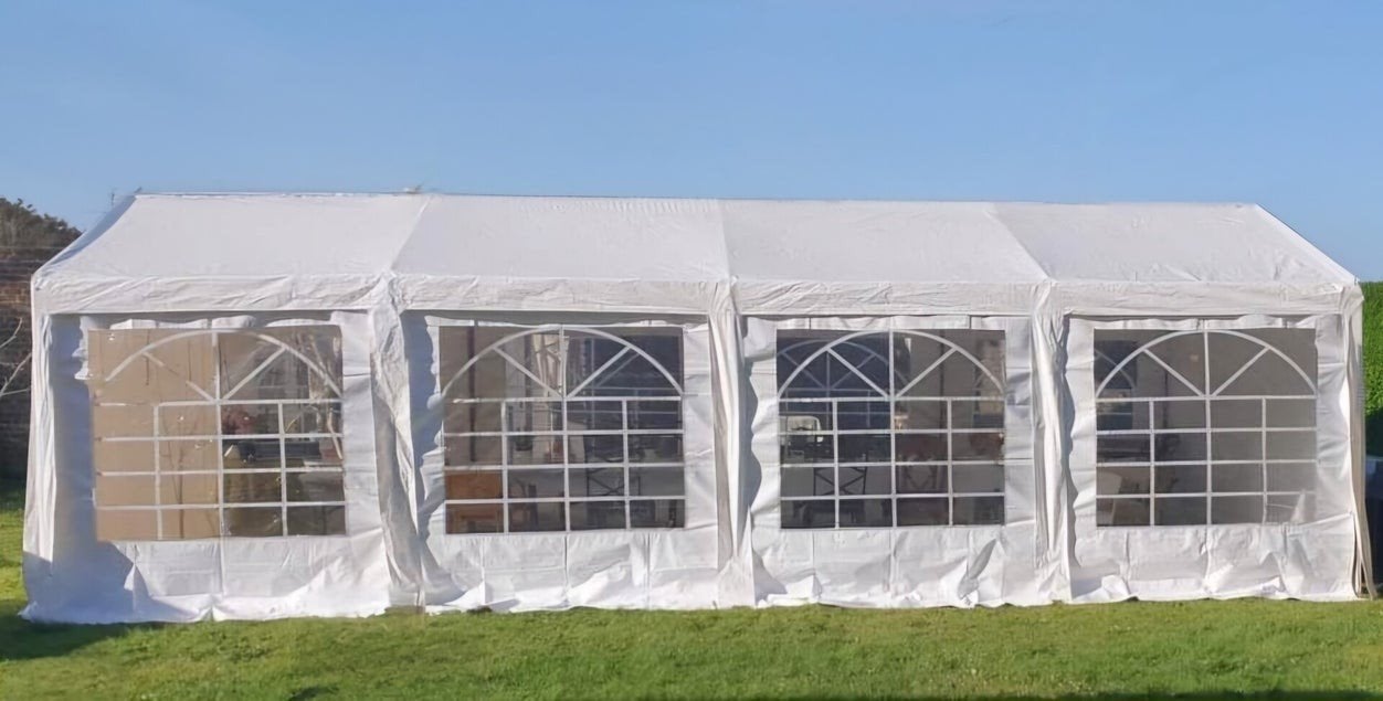 stevige 4x8 tent & 4x6 tent te huur met grondbarren., Enlèvement ou Envoi