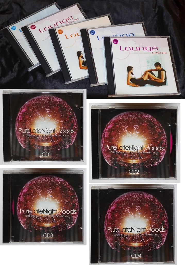 9 Cd’s : 4 x pure late night moods + set van 5 x lounge, Ophalen of Verzenden, Gebruikt