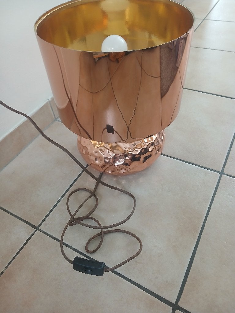 Lamp, Metaal, Modern, Ophalen, Beige