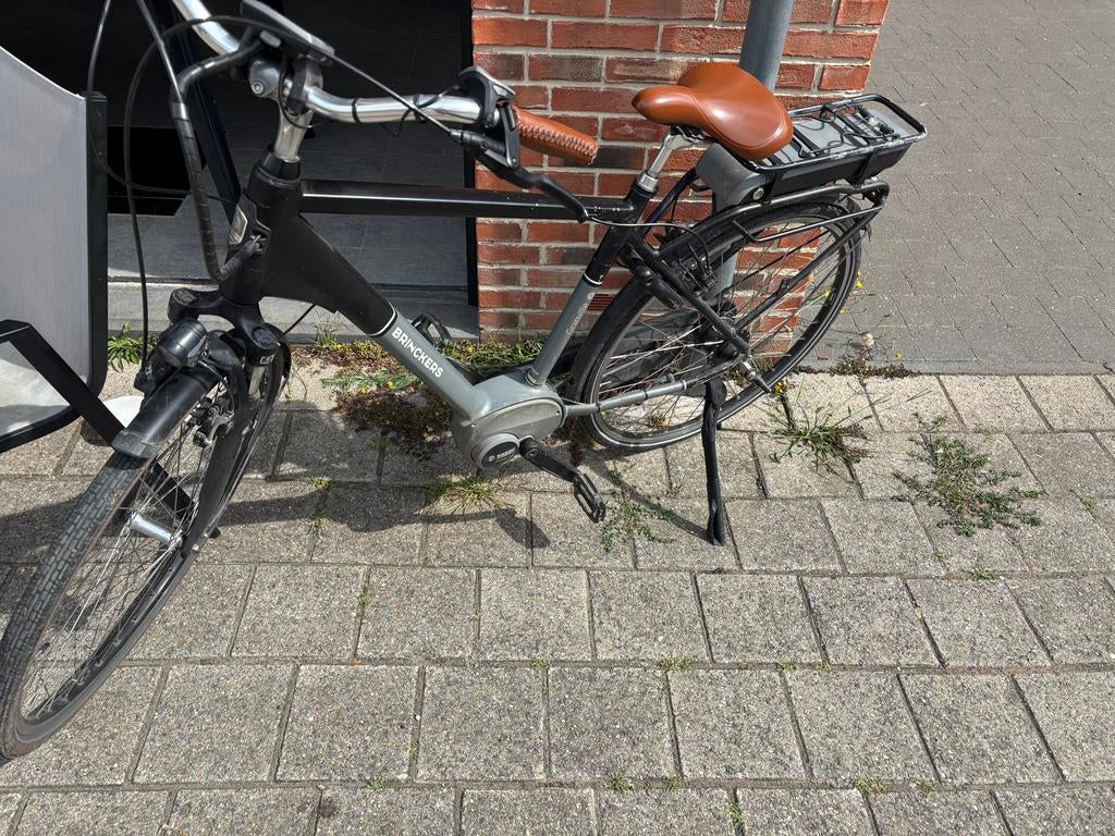 Elektrische herenfiets - Brinckers, Fietsen en Brommers, Ophalen, Gebruikt, 57 tot 61 cm, Minder dan 10 versnellingen