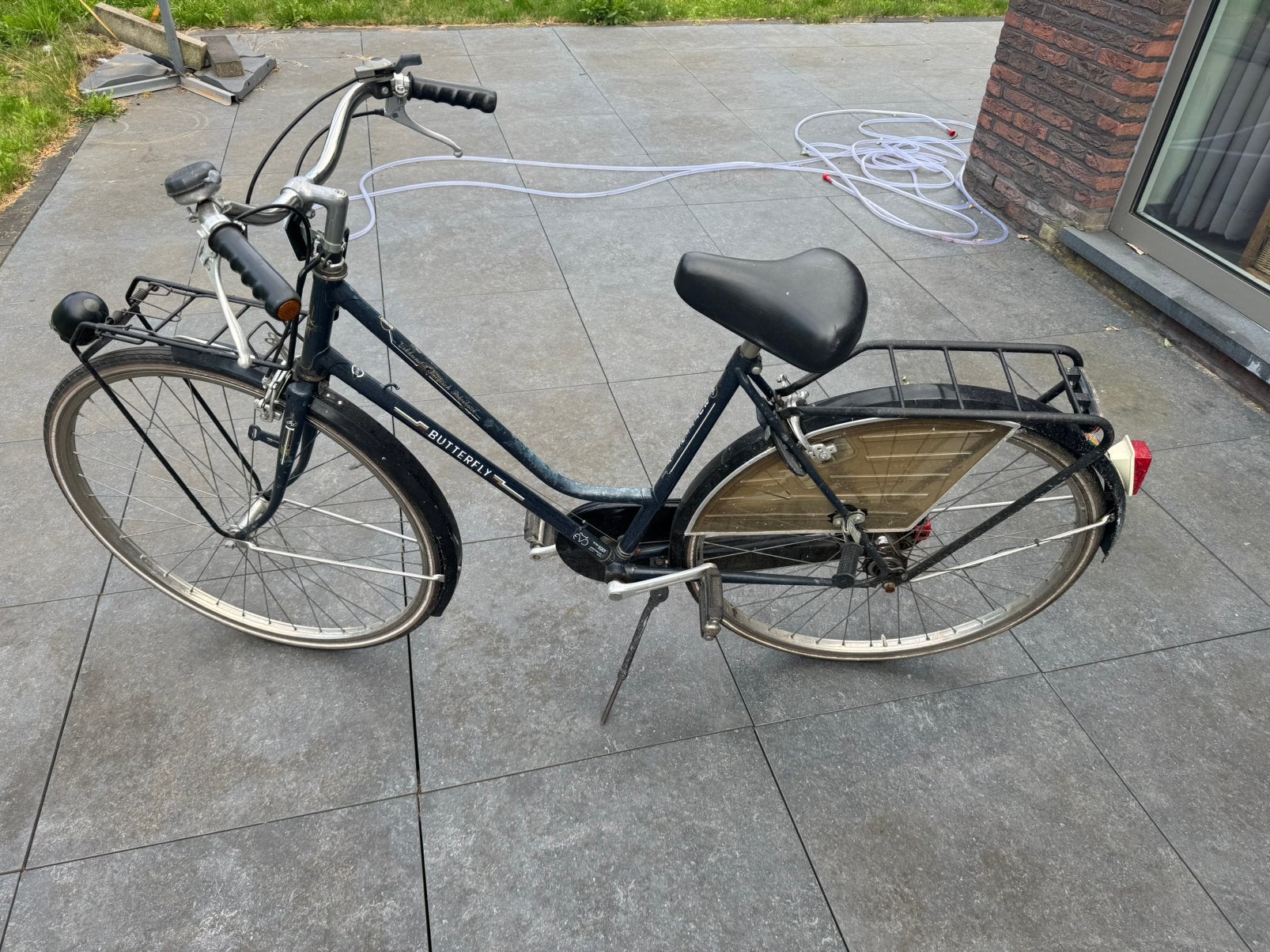 Oma fiets, Ophalen, Gebruikt, Velgrem, Versnellingen
