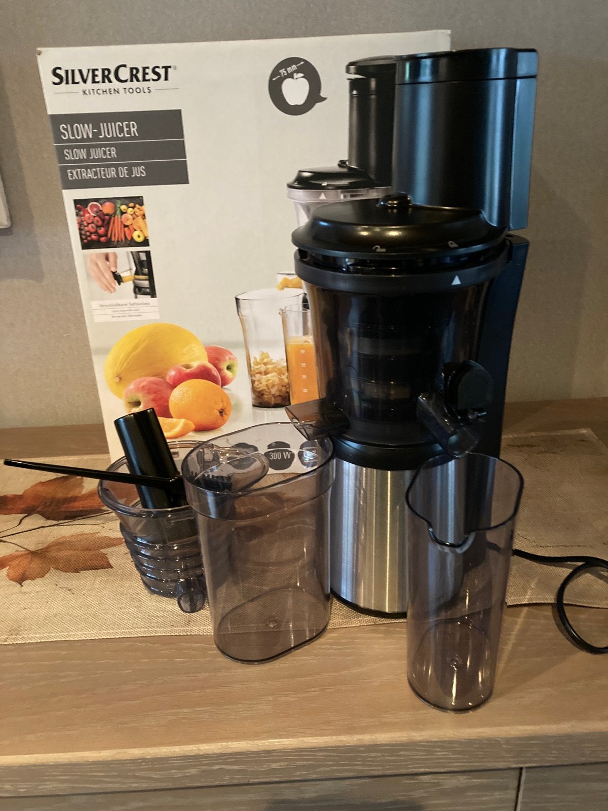 Slow juicer Silvercrest, Elektronische apparatuur, Ophalen, Zo goed als nieuw