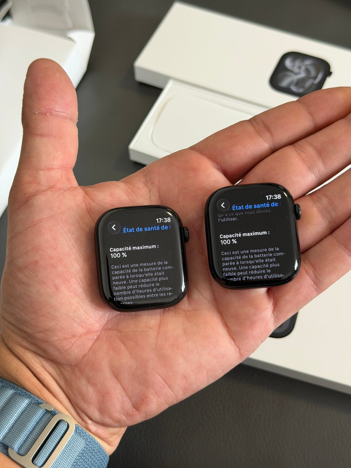 Apple Watch 10 et 11, 46 mm Jet Black NEUF!! Vd/éch, Neuf, Étanche, IOS, Enlèvement