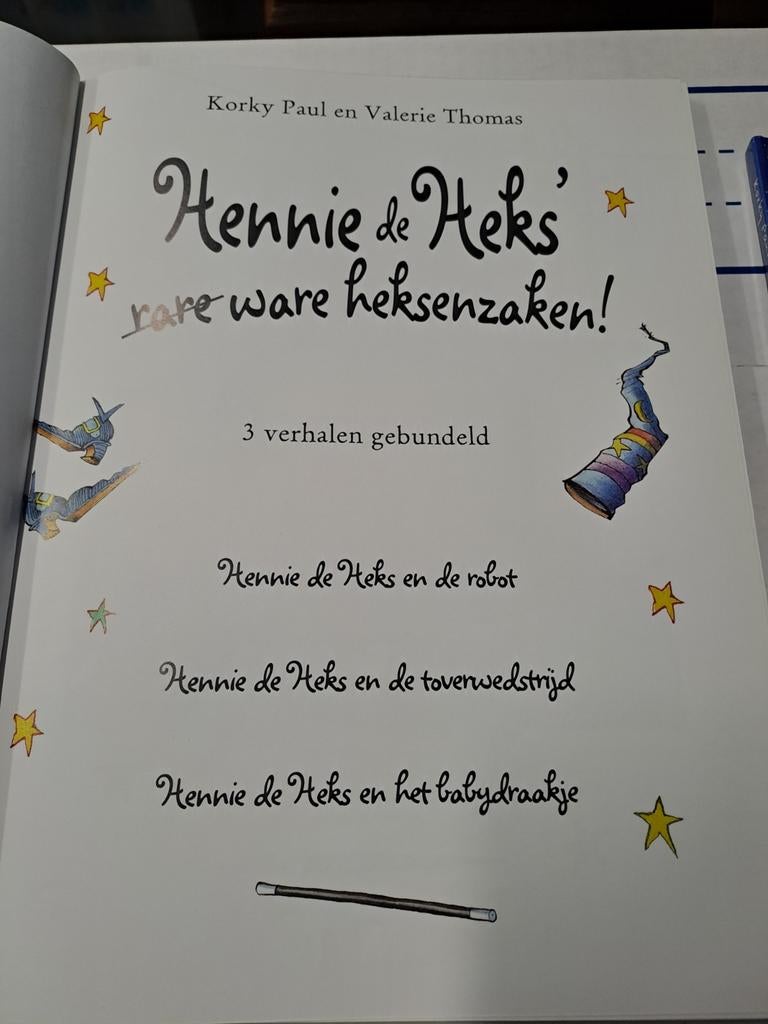 Hennie de Heks 3 verhalen gebundeld, Ophalen